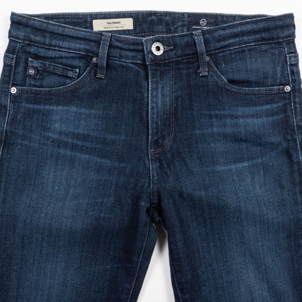 AG  Jeans THE PRIMA Mid Rise Cigarette Slimming Stretch Women 26R x 31 NWOT - Picture 2 of 8